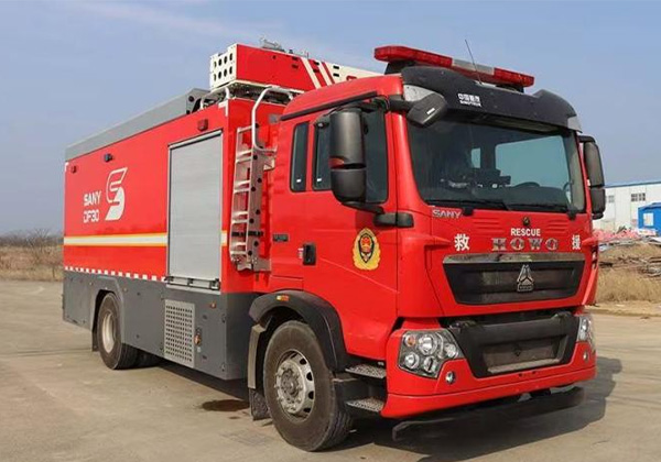 水帶敷設(shè)消防車(chē)