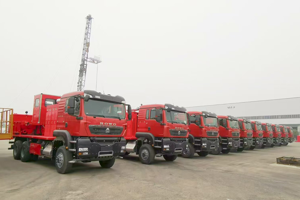 中石化固井機批量交車